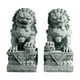 thumbnail image 3 of 2 Estatuas De León De Regalo, Esculturas De Piedra En Miniatura Para El Estante De La Sala De Estar Del Hogar, Color Cian, 3 of 3