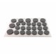 thumbnail image 5 of SoftTouch Almohadillas Redondas Autoadhesivas para Amortiguar Ruido en Gabinetes, Paquete de 100, Gris, 5 of 5