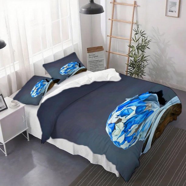 Three-Piece GUNNA - ONE OF WUN Printed Duvet Cover Set Bedding Set