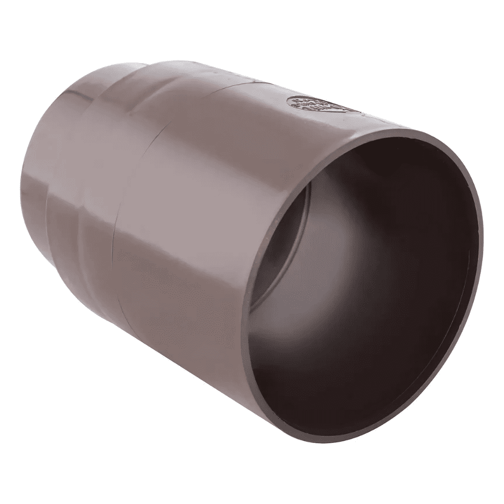 Genérico - Copla Bajada Pvc Marron