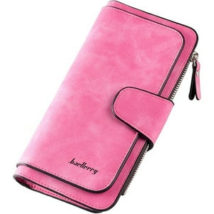 Veat00L - Billetera Larga Para Mujeres, Bolso Para Mujeres Con Cerradura Rfid, Tarjeta De Visita De Gran Capacidad, Material Pu, Regalo Perfecto