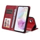 thumbnail image 4 of Funda Billetera para Samsung Galaxy A56 5G con Porta Tarjetas y Soporte Ajustable Rojo, 4 of 5