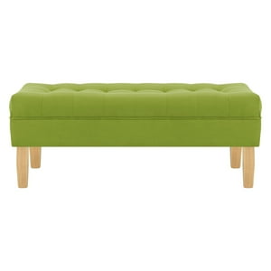 Bodevir - Banqueta Wood 2C Felpa 05 Pistacho