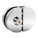 thumbnail image 1 of Cerradura De Puerta De Vidrio Con Doble Perno De Acero Inoxidable Swing Push Doble Cerradura De Seguridad Deslizante Con 5 Llaves, 1 of 3