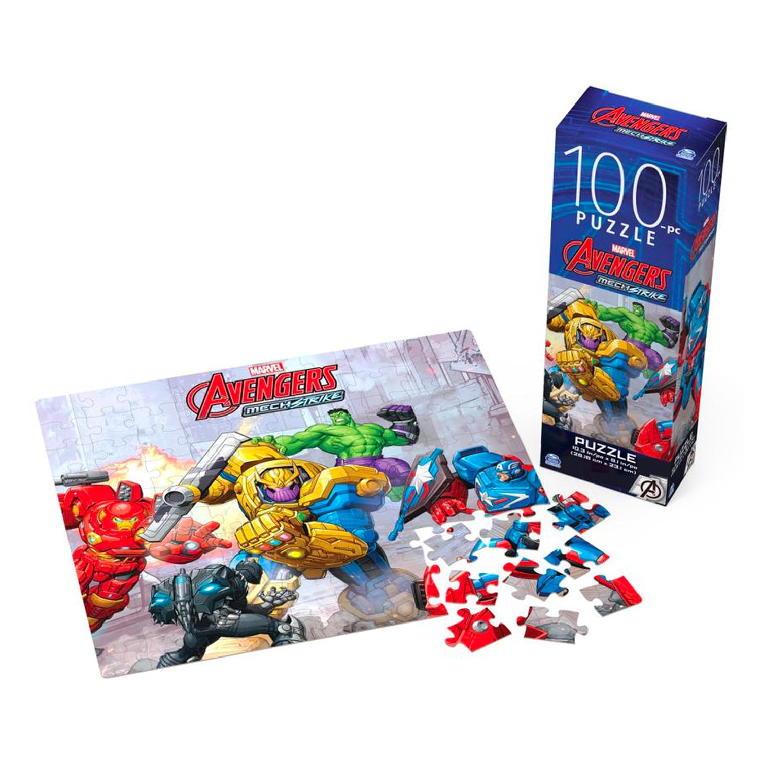 Hb Importaciones - Rompecabezas "avengers" De 100 Piezas- Marvel