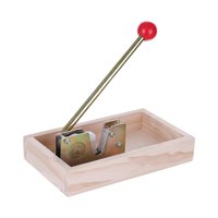 Magideal - Abridor De Macadamia, Abridor Sin Esfuerzo, Aparatos Para Romper, Cáscaras De Nuez Abiertas Manuales, Herramienta De Apertura De Nogal Negro, Utensili Grande