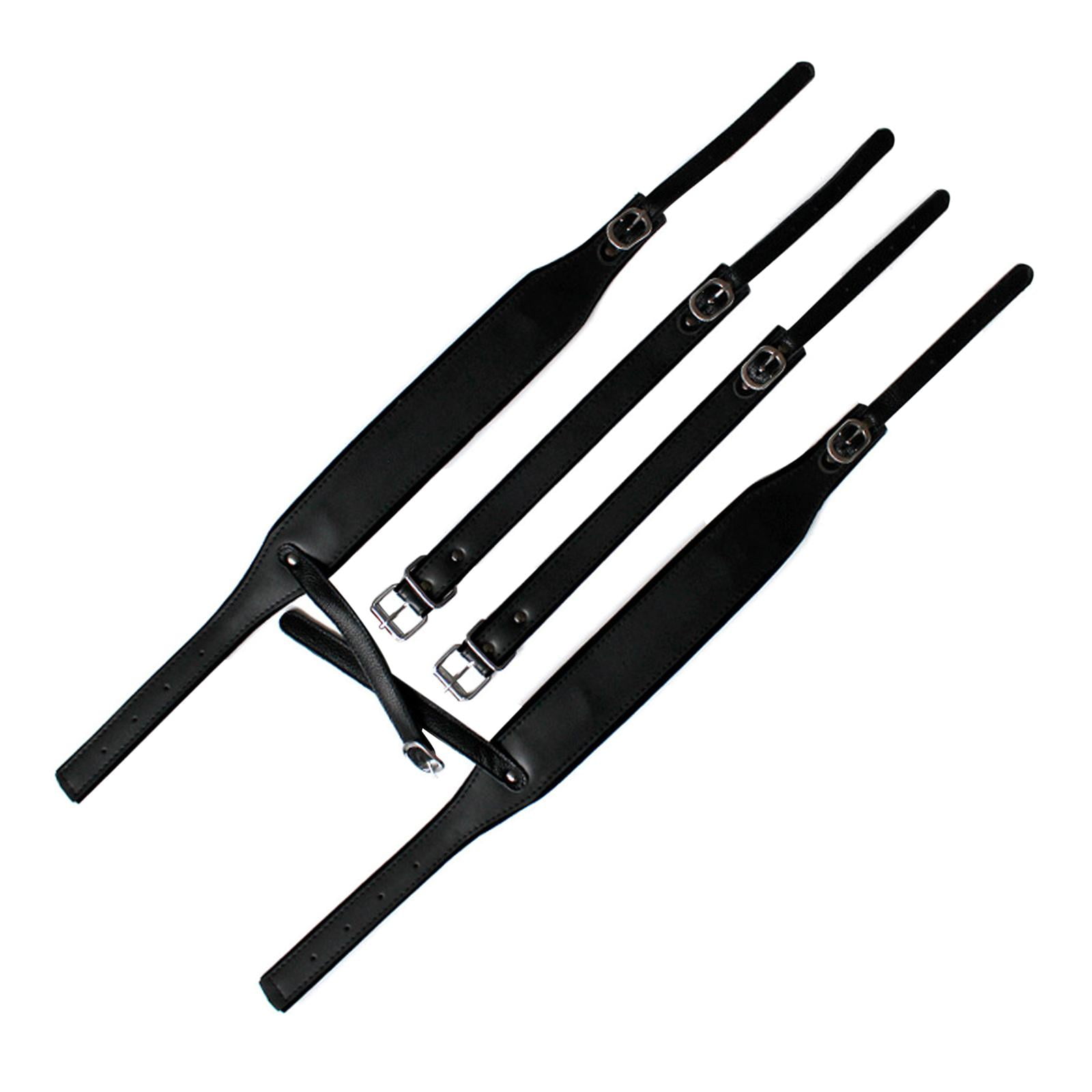 Magideal - Correas De Acordeón Correa De Bajo Portátil Cómodo Fácil De Limpiar El Cinturón De Acordeón Espesado Resistente Al Desgaste Con Hebillas Ajustables Floking