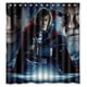 thumbnail image 1 of Cortina de ducha Raytheon masculina y feroz, juego de cortina de baño con ganchos, tamaño 66 x 72 pulgadas, 1 of 3