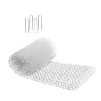 Magideal - Esteras Para Gatos Con Púas, Tapón De Excavación, Estera Antigatos, Red De Jardinería, Esteras Disuasorias Con Clavijas, Estera Con Púas Para Gatos Pa 2M 4 Clavos