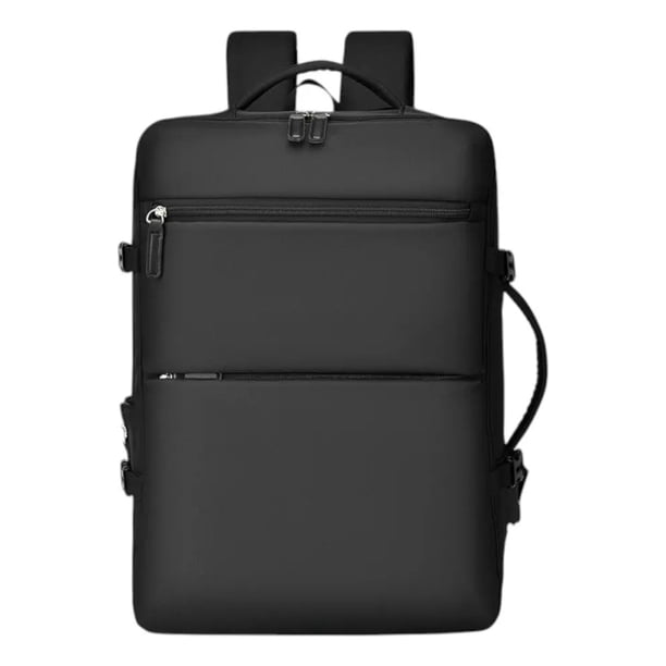 Mochila Ejecutiva Expandible para Viaje y Notebook Negra