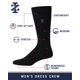 thumbnail image 3 of Calcetines de vestir para hombre IZOD, 10 pares, comodidad ligera, 3 of 7