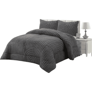 Genérico - Cobertor Invierno King Texturizado Líneas