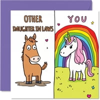 Tarjeta De Cumpleaños Stuff4 Para Nuera, De Padre, Padre Y Madre