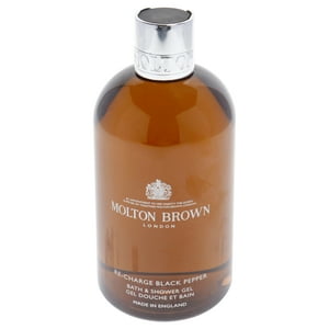 Gel De Ducha Y Baño De Pimienta Negra Recargable De Molton Brown Para Hombres - Gel De Ducha