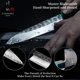 thumbnail image 4 of Cuchillo de chef KAWAHIRO negro forjado VG10 210 mm con caja de madera, 4 of 8