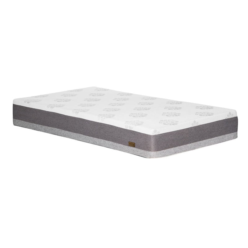 Colbox - Colchon Grecia 1,5 Plazas Gris 105x190x25 Cm