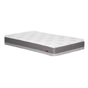Colbox - Colchon Grecia 1,5 Plazas Gris 105X190X25 Cm