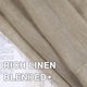 thumbnail image 5 of Cortinas de lino semitransparente H.VERSAILTEX, 2 paneles, 132 x 137 cm, color topo, 5 of 7