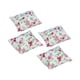 thumbnail image 3 of 4 Uds. Casa De Mu?ecas En Miniatura Almohada Para Sofá Cama Accesorios Para Casa De Mu?ecas Rojo Floral, 3 of 5