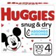 thumbnail image 1 of Pañales para Bebé HUGGIES Snug & Dry Talla 4 Paquete de 100, 1 of 7