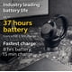 thumbnail image 4 of Auriculares inalámbricos Jabra Evolve2 85 USB-C MS Teams negros, 4 of 7