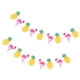 thumbnail image 2 of 2 Unids Hawaiian Field Flamingo Pi?a Bunting Garland Decoración De Fiesta De Verano, 2 of 6