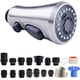 thumbnail image 1 of Cabezal rociador desplegable para grifo de cocina Hibbent con 15 adaptadores, 1 of 7