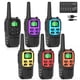 thumbnail image 1 of Walkie Talkies MaxTalker MT10 de largo alcance, recargables, paquete de 6, 1 of 7