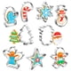 thumbnail image 1 of Juego de cortadores de galletas Wmtidene Christmas, 9 piezas, acero inoxidable, 1 of 7