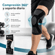 thumbnail image 3 of Rodillera Deportiva de comprension Con Soportes Laterales y frontal, Gym, Crossfit - TALLA XL - GRIS Recovery, 3 of 5