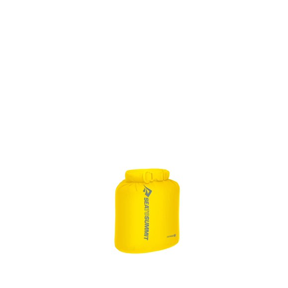 Bolsa impermeable Sea to Summit, ligera, 3 litros, color amarillo azufre