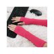 thumbnail image 5 of INSPIRA CHIC Guantes sin dedos de moda clásica unisex elásticos, manguitos, color rosa, talla única, 5 of 6