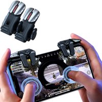 Genérico - G21 Teléfono Móvil Game Trigger Gamepad Joystick Con 6 Dedos Apuntar Disparar L1 R1 Botón Clave Para Pubg Game Controller-Par