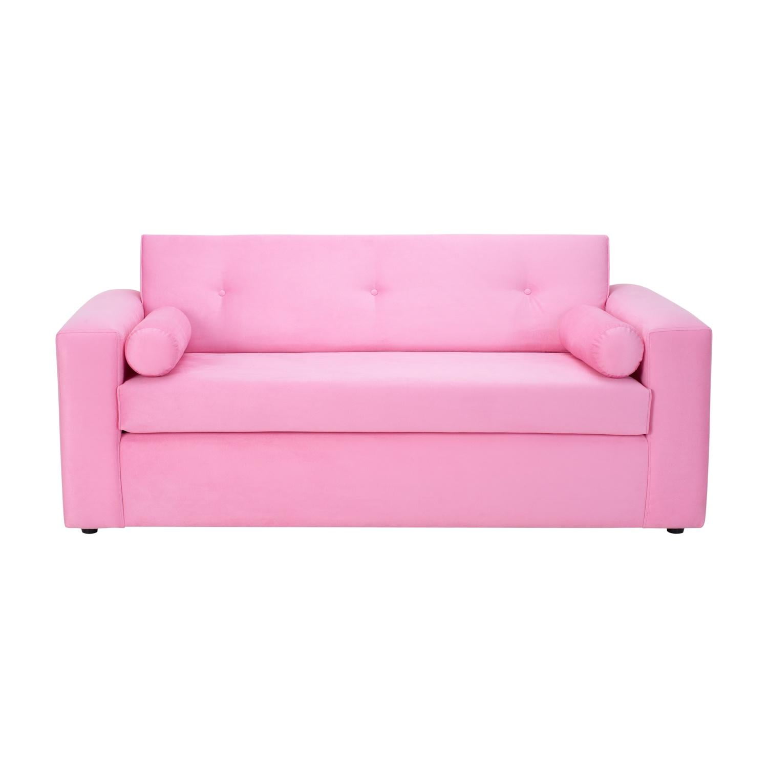Bodevir - Sofa Vivo 3c Felpa 30 Rosado
