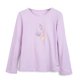 thumbnail image 1 of Polera Niña Manga Larga Estampado Conchitas Malva Pillin, 1 of 3
