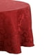 thumbnail image 1 of Mantel Redondo Flor de Lis Burdeo, 1 of 2