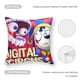 thumbnail image 5 of El Asombroso Circo Digital Fundas de almohada de terciopelo con tema, regalos de funda de almohada, decoración para el hogar, cojín de lanzar, regalo de cumpleaños para fans y parejas. 60cm x 60cm., 5 of 6