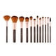 thumbnail image 4 of Set de brochas BAYCHEER Shimmering Bronze de 12 piezas sintéticas veganas, 4 of 5