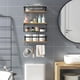thumbnail image 5 of Repisa Flotantes De Madera Modernas X3 Con Reja Pino Nano0076, 5 of 7