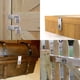 thumbnail image 3 of Pasador de seguridad para puerta JQK DL130-BN de acero inoxidable de 5 pulgadas, 3 of 8