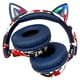 thumbnail image 2 of Audifono Inalámbrico Bluetooth Oreja De Gato Luces RGB Rojo, 2 of 4