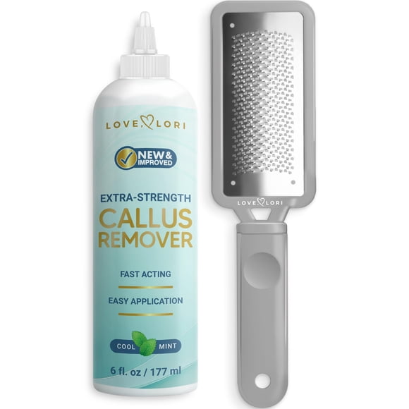 Kit removedor de piel muerta Love, Lori, con gel para callos