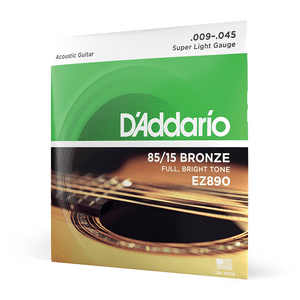 Set Cuerdas Guitarra Acústica 09-45 Ez890 Daddario