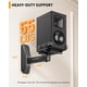 thumbnail image 5 of Soportes de pared para altavoces Perlegear, estantería, 55 libras, 1 par, 5 of 7