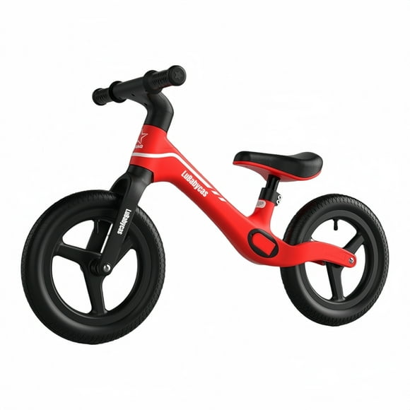 Bicicleta de Equilibrio Aro 12 2-6 Años Shine Roja LuBabycas