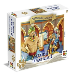 Puzzle 100 Piezas - El Mercader Y El Genio - Toyng