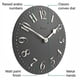 thumbnail image 5 of Reloj de pared JONES CLOCKS Betty 30 × 30 × 4 cm Gris Blizzard, 5 of 6