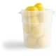 thumbnail image 2 of Contenedor de almacenamiento de alimentos Carlisle 7,6 L plástico transparente 8 cuartos, 2 of 8