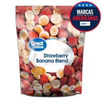 Mix De Frutas Frutilla Plátano Congelados 454 G Great Value