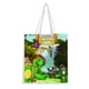 thumbnail image 1 of Franklin Bolso de tela con estampado de lienzo para mujer, bolsa de compras reutilizable y estética, con cremallera interior, regalo para mujer, 35 × 40 cm., 1 of 6